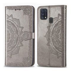 Чехол-книжка Art Book для Samsung M315F Galaxy M31 Серый