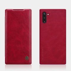 Чехол-книжка Nillkin Qin для Samsung N970F Galaxy Note 10 Красный