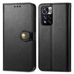 Чохол-книжка Polera Book для Xiaomi Redmi Note 11 Pro (Global) / Note 11 Pro 5G Чорний