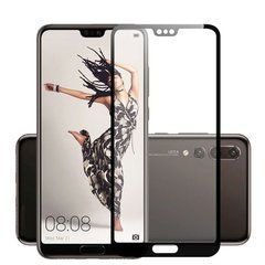 Защитное стекло 3D Plus для Huawei P20 Pro Черный