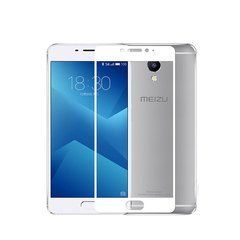 Захисне скло Color Frame для Meizu M5 Note Білий