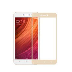Защитное стекло Color Frame для Xiaomi Redmi Note 5A Золотистый