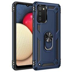 Защитный чехол Kvadrat Ring для Samsung A025 Galaxy A02s Синий