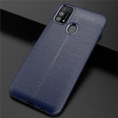 Защитный чехол Leather для Samsung M315F Galaxy M31 Синий