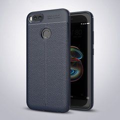 Защитный чехол Leather для Xiaomi Mi5x / Mi A1 Синий