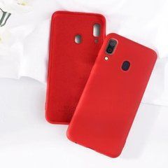 Защитный чехол Liquid Case Full Cover для Samsung A205F Galaxy A20 / A305F Galaxy A30 2019 Красный