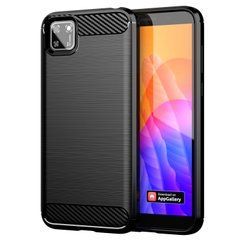 Защитный чехол Slim TPU для Huawei Y5P Черный