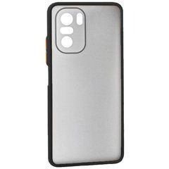 Захисний чохол Сolor Buttons для Xiaomi Redmi K40 / K40 Pro / K40 Pro Plus / Poco F3 / Mi 11i Чорний