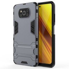 Защитный чехол Strong Guard для Xiaomi Poco X3 / X3 NFC / X3 Pro Серый