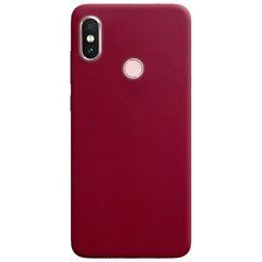 Защитный чехол TPU Softon для Xiaomi Redmi Note 5 Pro Бордовый
