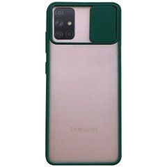 Защитный чехол Veiler Camera для Samsung A715F Galaxy A71 2020 Зеленый