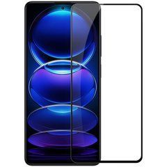 Защитное стекло 3D Plus для Xiaomi Poco X5 Pro 5G / Redmi Note 12 Pro 5G Черный