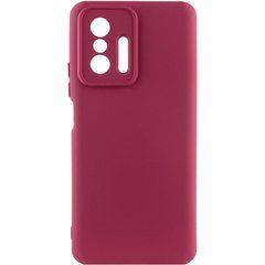 Защитный чехол Lakshmi Case Full Camera для Xiaomi 11T / 11T Pro Бордовый
