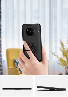 Захисний чохол Color Ring для Xiaomi Poco X3 / X3 NFC / X3 Pro Чорний