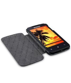 Чехол-книжка Melkco Book для Lenovo A390 Черный