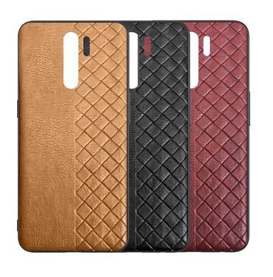 Защитный чехол Double для Xiaomi Redmi 9 Бордовый