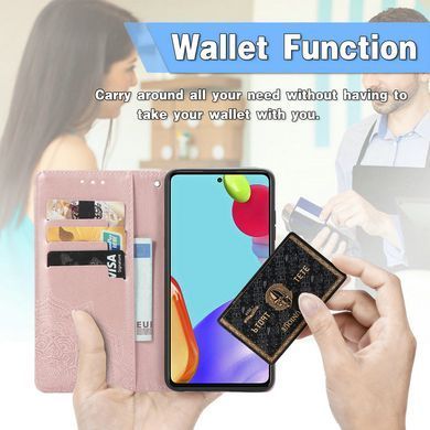 Чохол-книжка Art Book для Samsung Galaxy A52 2021 / A52s 5G Рожевий