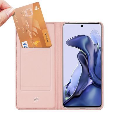 Чехол-книжка Dux Ducis для Xiaomi 11T / 11T Pro Розовый