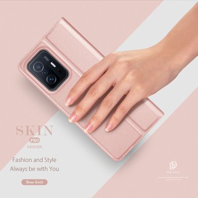 Чехол-книжка Dux Ducis для Xiaomi 11T / 11T Pro Розовый