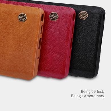 Чехол-книжка Nillkin Qin для Samsung N970F Galaxy Note 10 Коричневый