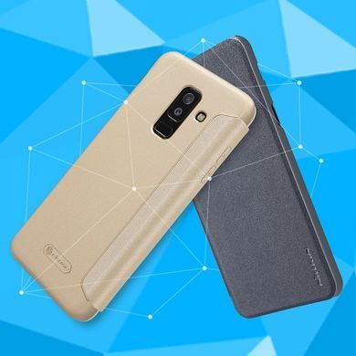 Чехол-книжка Nillkin Sparkle для Samsung A605 Galaxy A6 Plus / Galaxy J8 Plus 2018 Черный