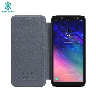 Чехол-книжка Nillkin Sparkle для Samsung A605 Galaxy A6 Plus / Galaxy J8 Plus 2018 Черный