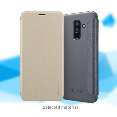 Чехол-книжка Nillkin Sparkle для Samsung A605 Galaxy A6 Plus / Galaxy J8 Plus 2018 Черный