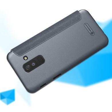 Чехол-книжка Nillkin Sparkle для Samsung A605 Galaxy A6 Plus / Galaxy J8 Plus 2018 Черный