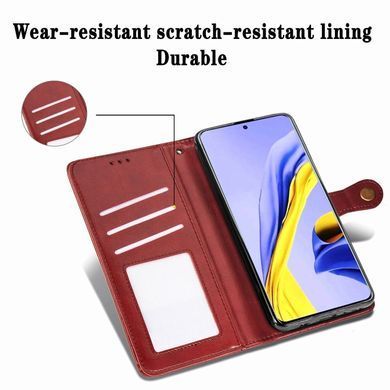 Чохол-книжка Polera Book для Samsung A715F Galaxy A71 2020 Червоний