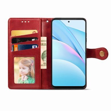 Чехол-книжка Polera Book для Xiaomi Mi 10T Lite / Redmi Note 9 Pro 5G Красный