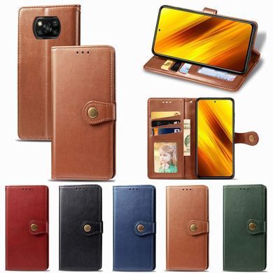 Чохол-книжка Polera Book для Xiaomi Poco X3 / X3 NFC / X3 Pro Синій