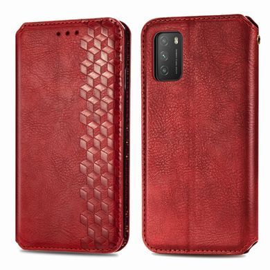 Чехол-книжка Tessero Book для Xiaomi Poco M3 Красный