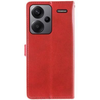 Чехол-книжка Polera Book для Xiaomi Redmi Note 13 Pro Plus Красный
