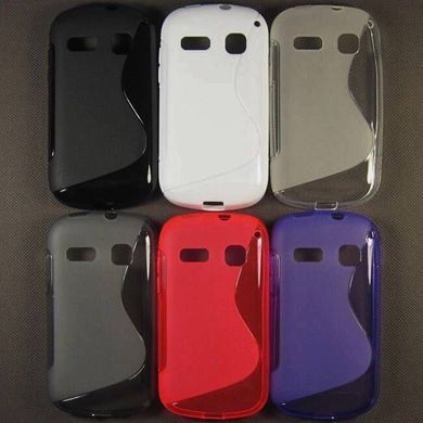 Чехол TPU S-line для Alcatel 4033D Pop C3 Черный