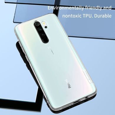 TPU чехол Nillkin Nature для Xiaomi Redmi Note 8 Pro Прозрачный