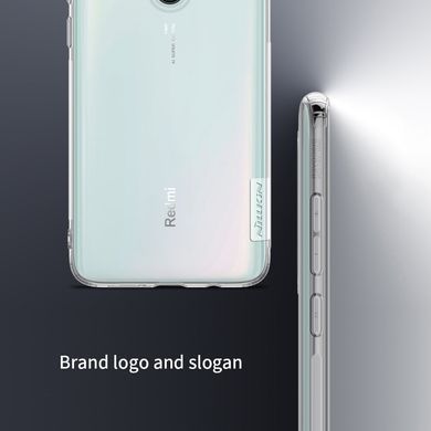 TPU чехол Nillkin Nature для Xiaomi Redmi Note 8 Pro Прозрачный