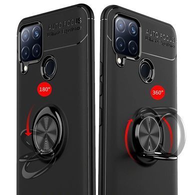 Захисний чохол Color Ring для Realme C15 / C12 Чорний
