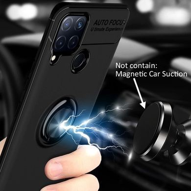 Захисний чохол Color Ring для Realme C15 / C12 Чорний