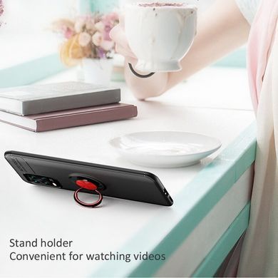 Захисний чохол Color Ring для Xiaomi Mi 10 Lite Чорний