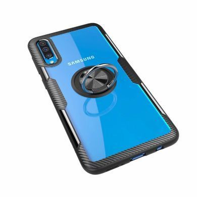 Защитный чехол Crystal Ring для Samsung A505F Galaxy A50 / A507F Galaxy A50s / A307F Galaxy A30s Черный