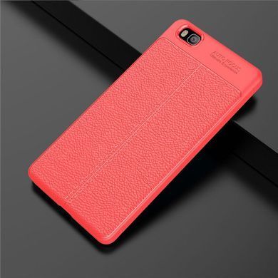 Защитный чехол Leather для Huawei P8 Lite Красный