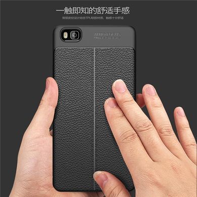 Защитный чехол Leather для Huawei P8 Lite Красный