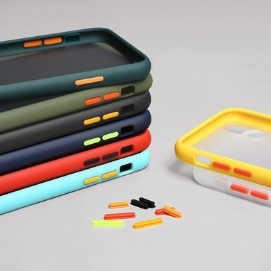 Защитный чехол Сolor Buttons для iPhone 10 (X) / iPhone XS Синий
