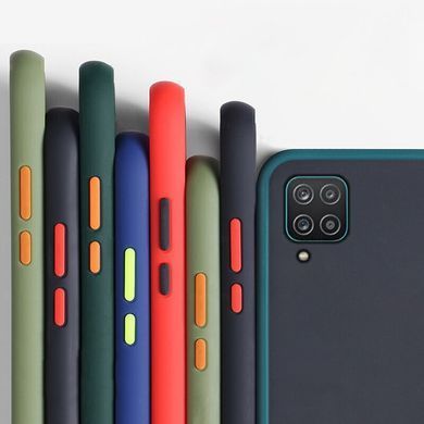 Защитный чехол Сolor Buttons для Samsung A225F Galaxy A22 / M325F Galaxy M32 Черный