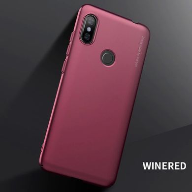 Захисний чохол X-level Knight для Xiaomi Redmi 6 Pro / Mi A2 Lite Бордовий