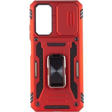 Защитный чехол Kvadrat New Ring Lock для Xiaomi Redmi Note 11 Pro (Global) / Note 11 Pro 5G Красный