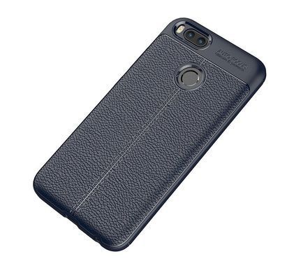 Защитный чехол Leather для Xiaomi Mi5x / Mi A1 Синий