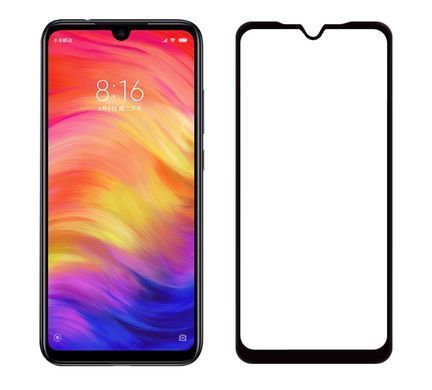 Защитное стекло 5D Plus для Xiaomi Mi Play Черный