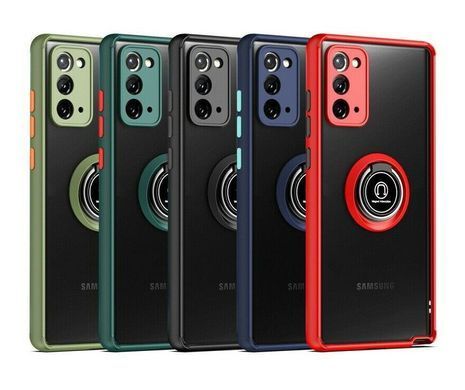 Защитный чехол Ring Buttons для Samsung N980F Galaxy Note 20 Красный