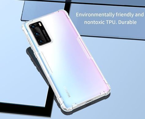 TPU чохол Nillkin Nature для Huawei P40 Прозорий